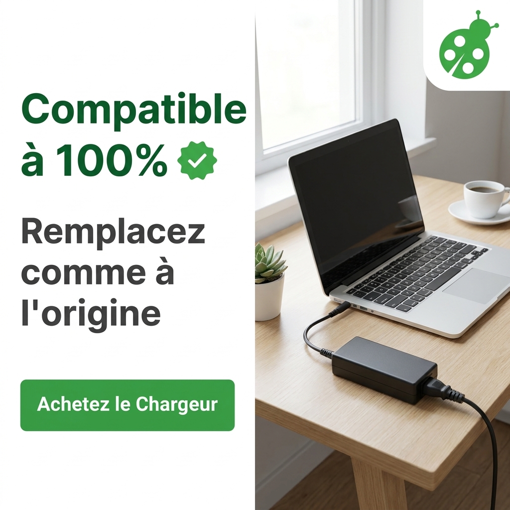 Chargeur ordinateur portable hp  14 df0015ds