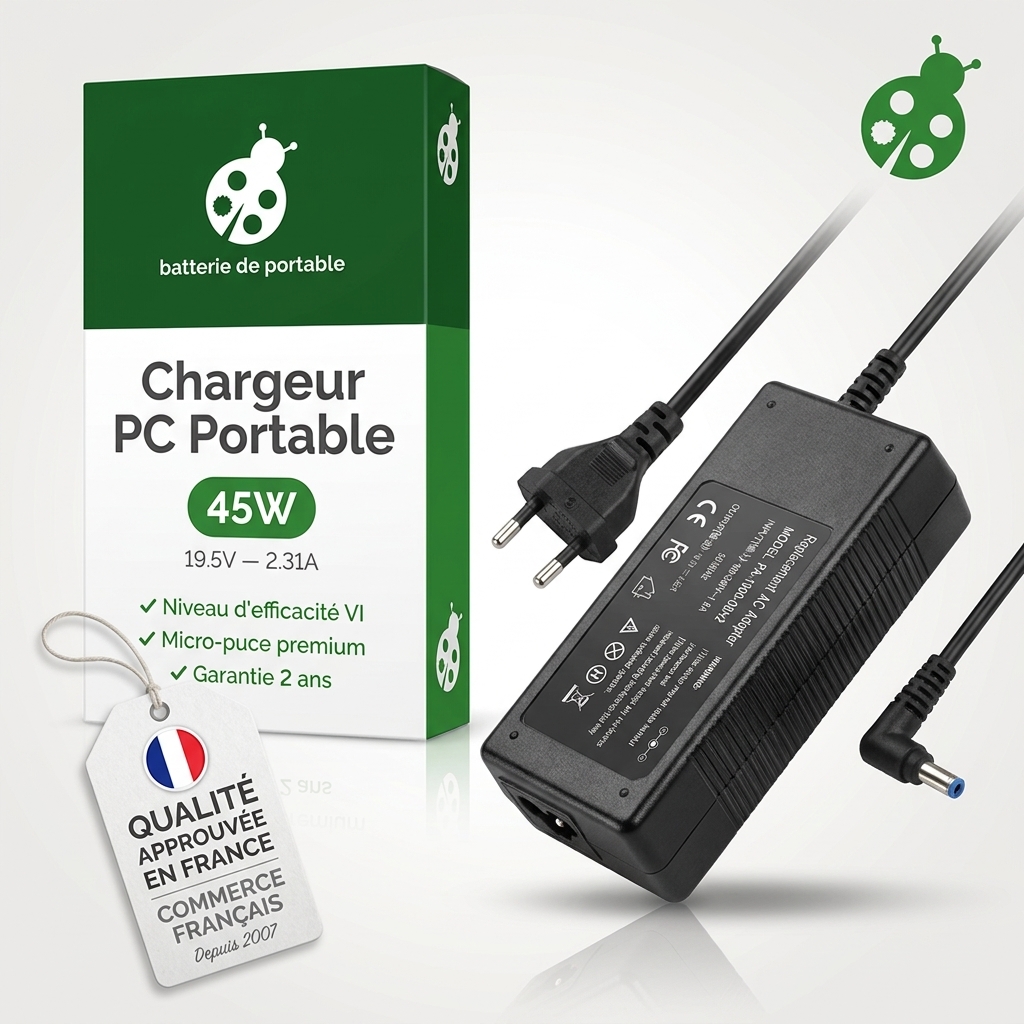 Chargeur ordinateur portable hp  14q-cs0003tu