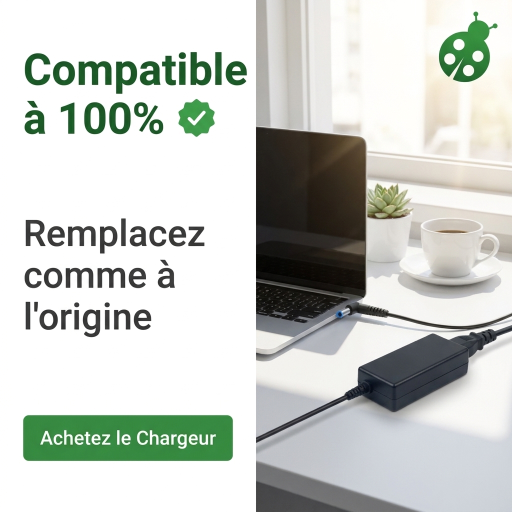 Chargeur ordinateur portable hp  14q cs0003tu