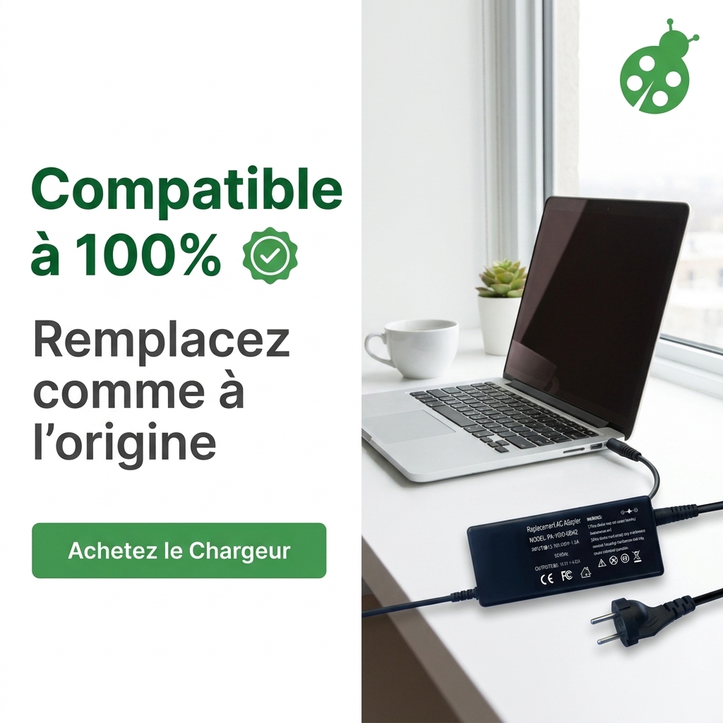 Chargeur ordinateur portable hp  14s cf0055tx