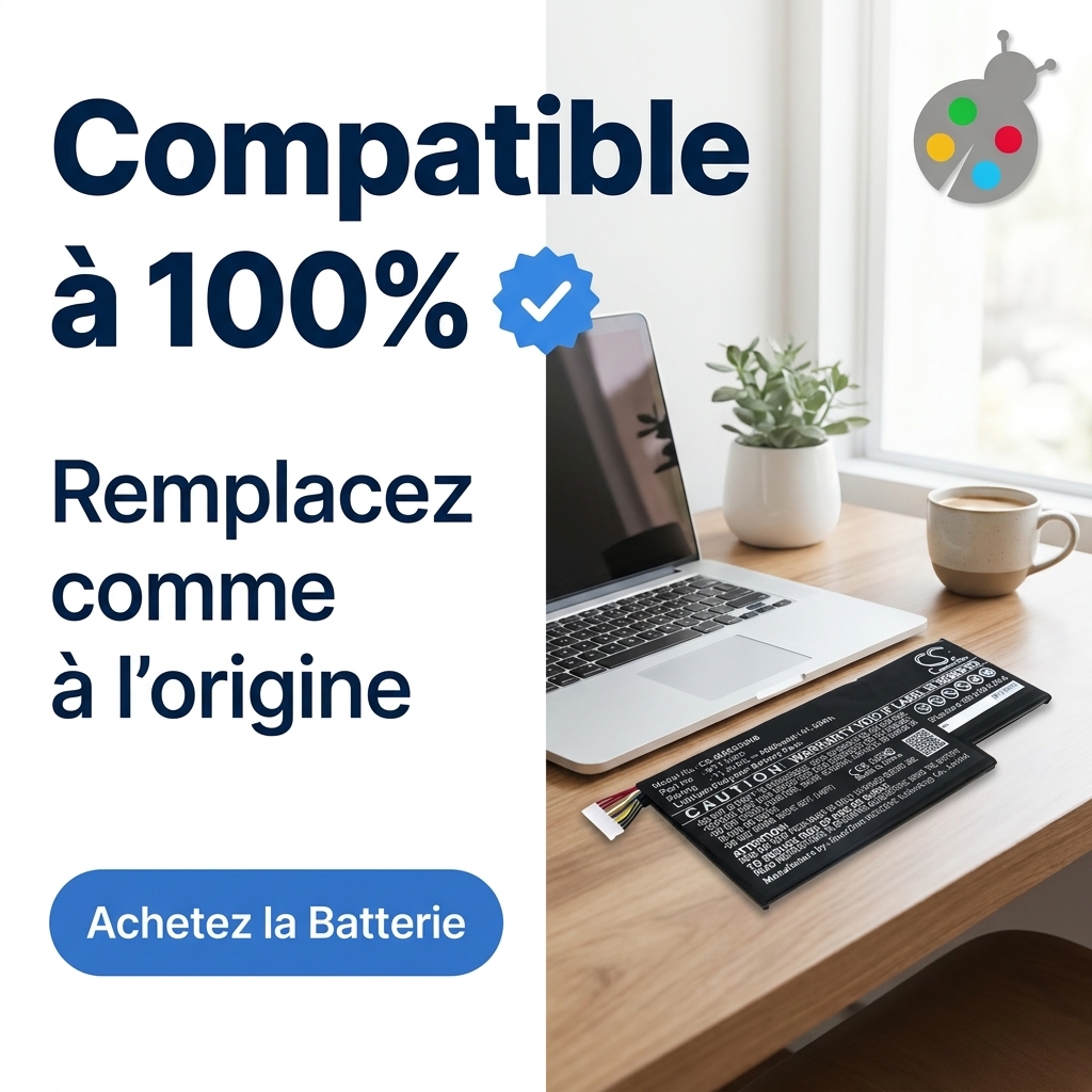 Batterie ordinateur portable msi gf75