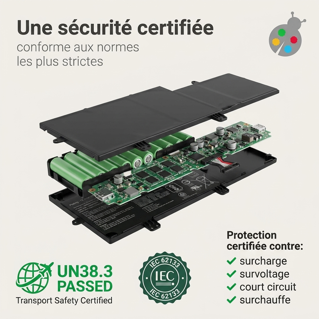 Batterie ordinateur portable asus zenbook pro 14 ux450fd 1a