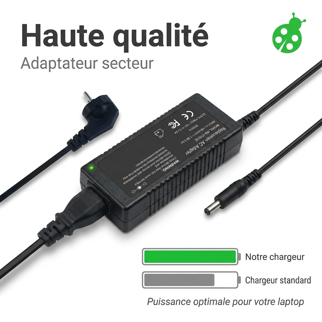 Chargeur ordinateur portable asus vivobook 17 f705mb gc018t