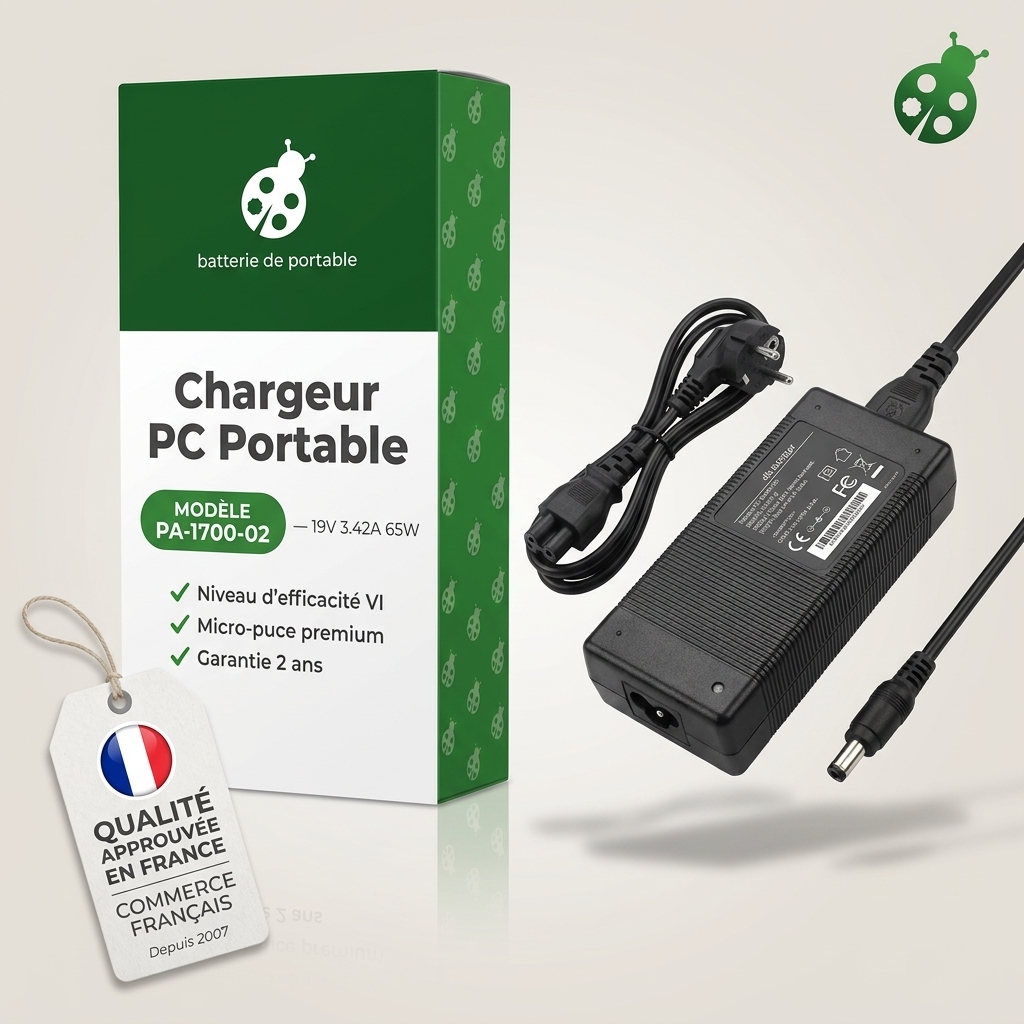 Chargeur ordinateur portable asus vivobook 17 x705ua bx499t