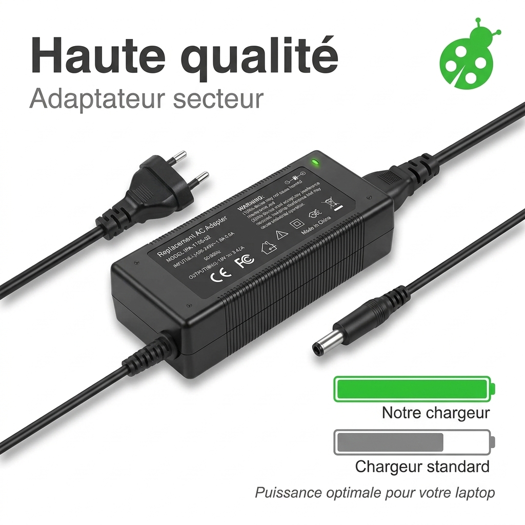 Chargeur ordinateur portable asus vivobook 17 x705ua bx499t