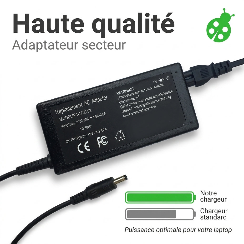 Chargeur ordinateur portable asus vivobook pro 17 m705fd gc057r