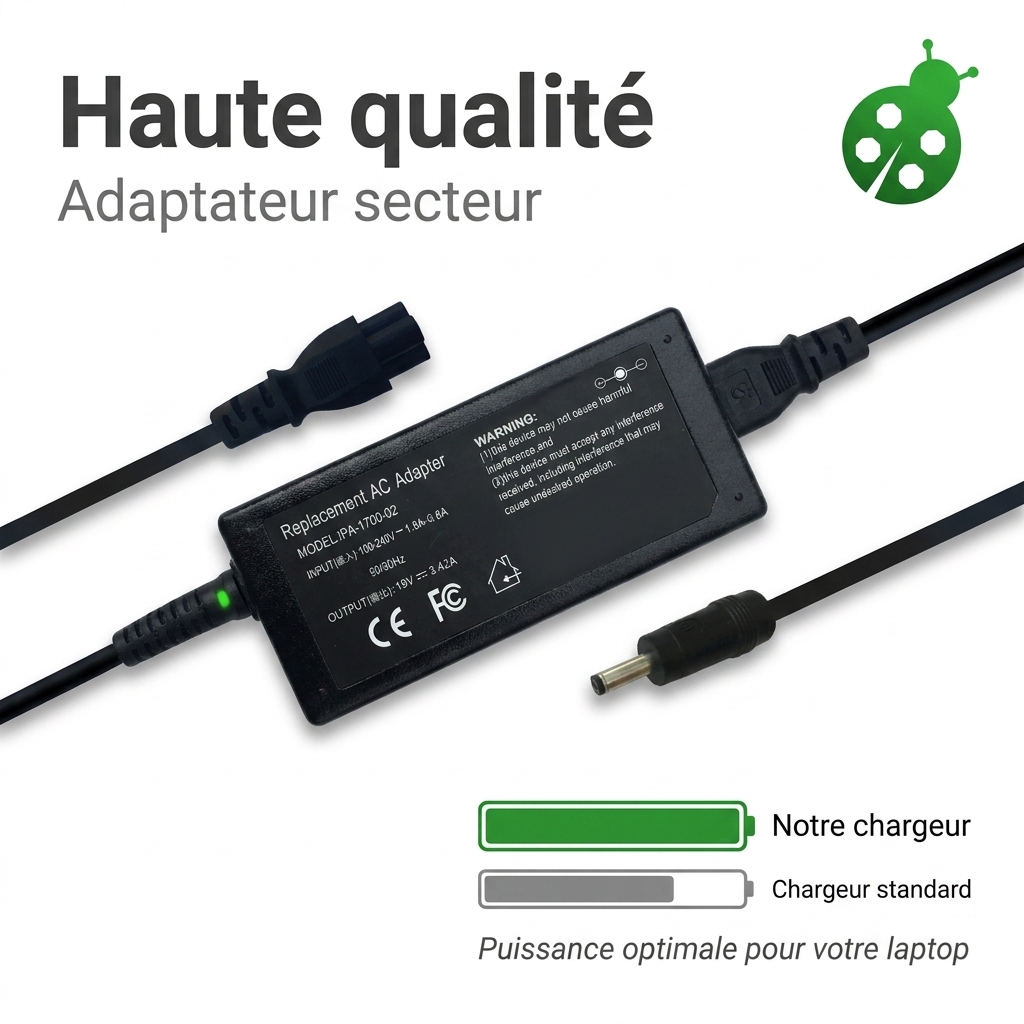 Chargeur ordinateur portable asus vivobook pro 17 n705ud gc188t