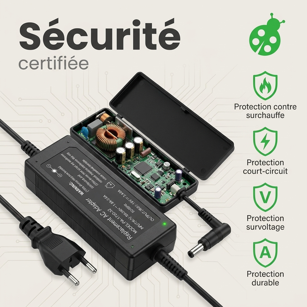 Chargeur ordinateur portable asus vivobook pro 17 n705uf gc169t