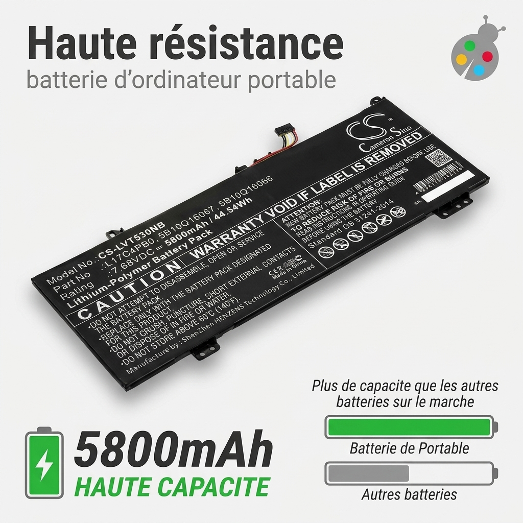 Batterie lenovo ideapad 530s 14ikb