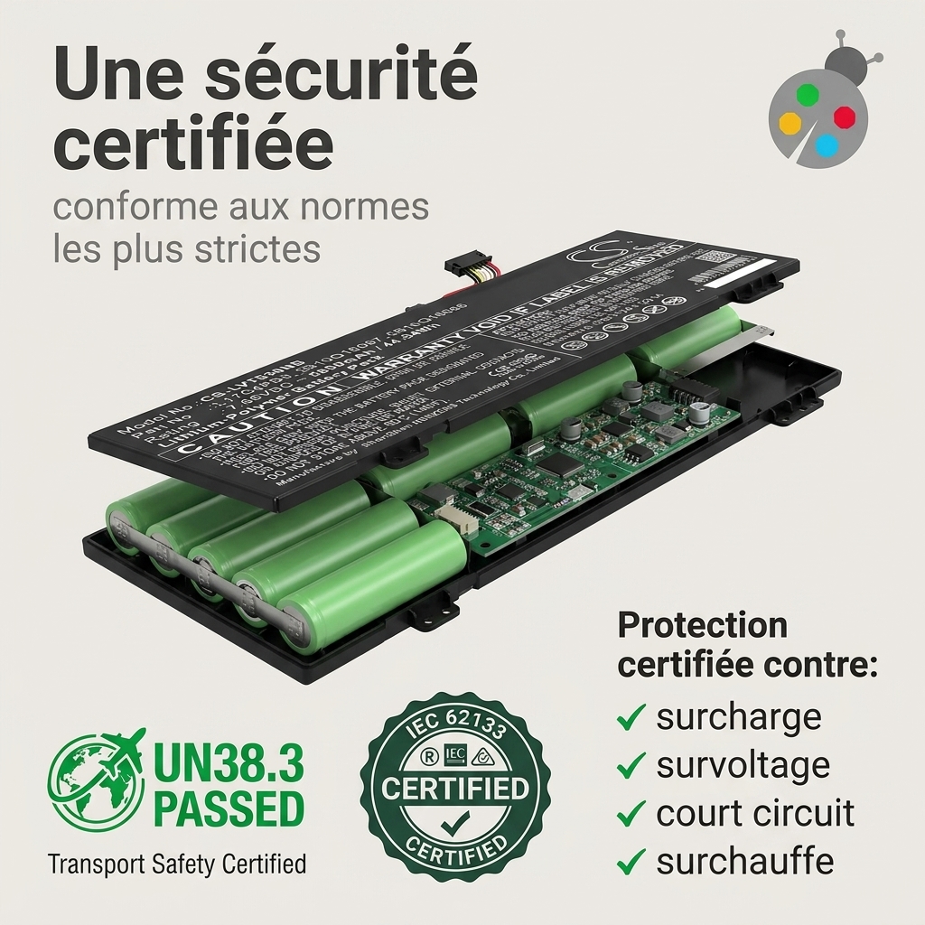 Batterie ordinateur portable lenovo ideapad yoga 530 14ikb 81ek