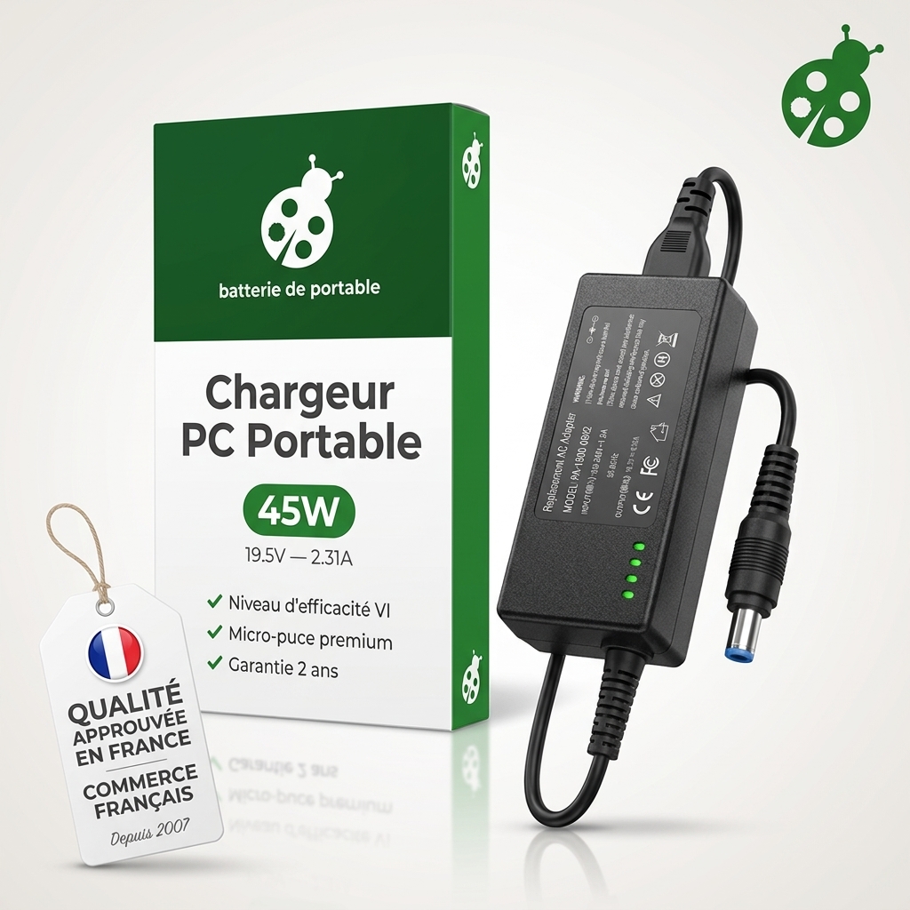Chargeur ordinateur portable hp  14 bw014nf