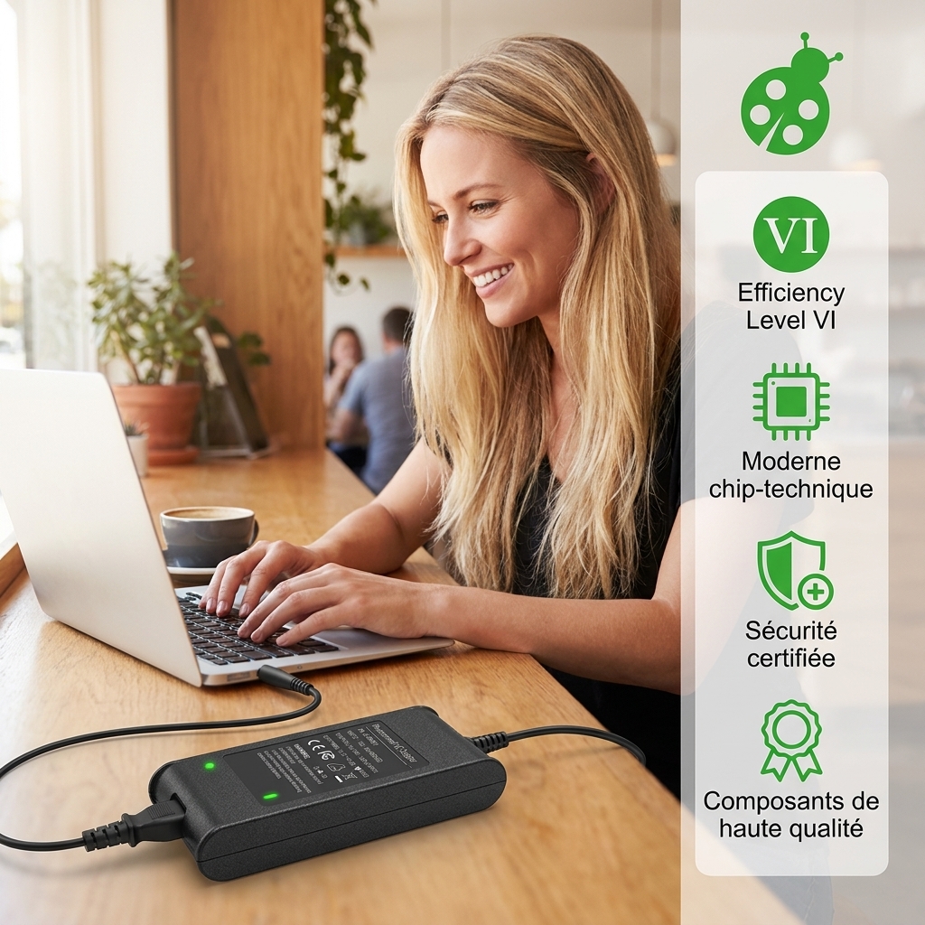 Chargeur ordinateur portable dell latitude e5580