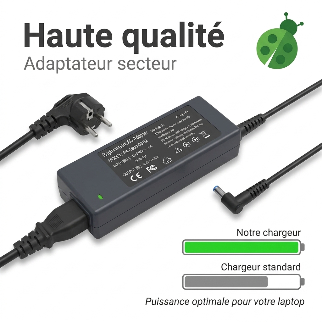 Chargeur ordinateur portable hp  elitebook x360 830 g7