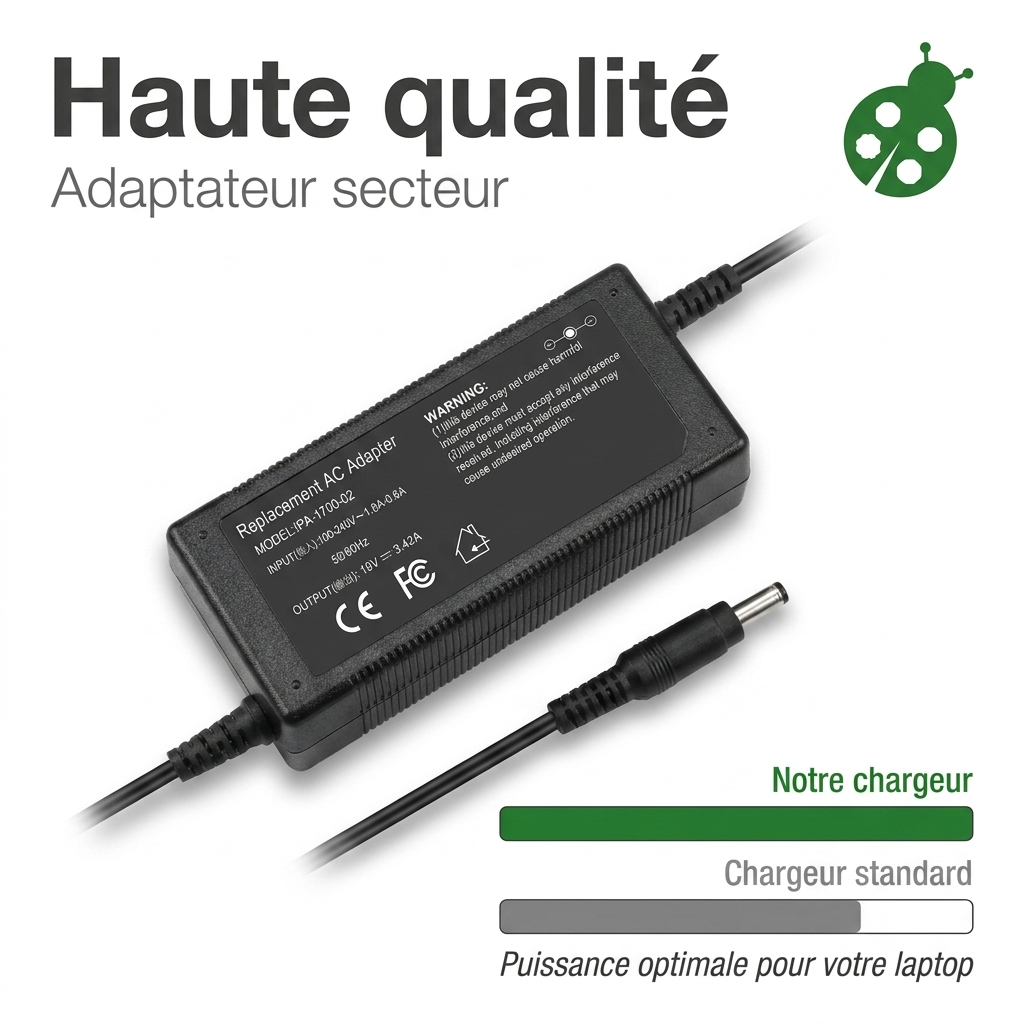 Chargeur ordinateur portable asus vivobook 15 r515ea
