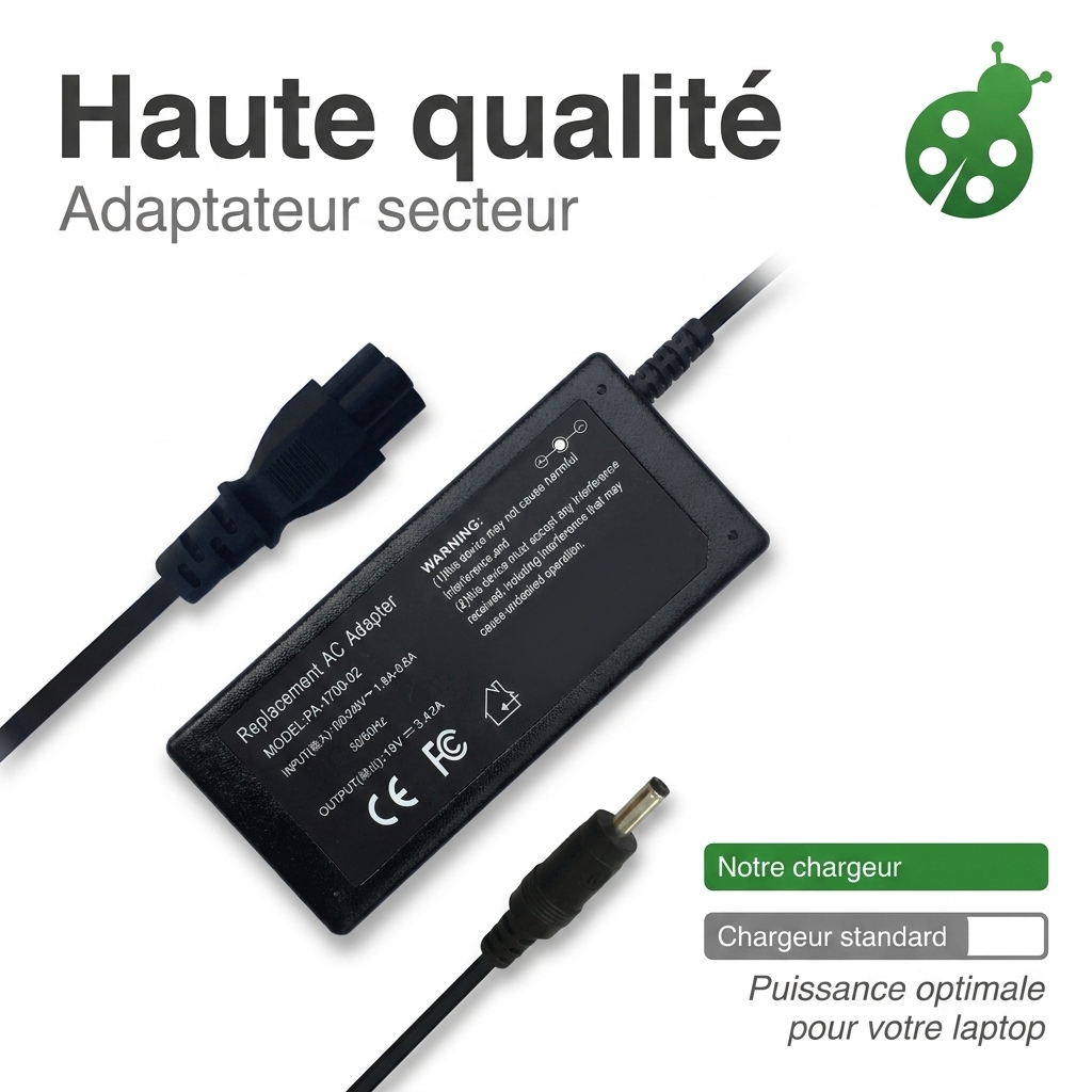 Chargeur ordinateur portable asus m409da ek245t