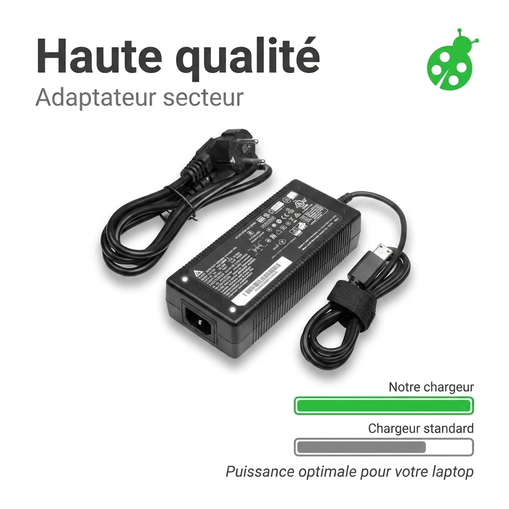 Chargeur ordinateur portable msi gp76