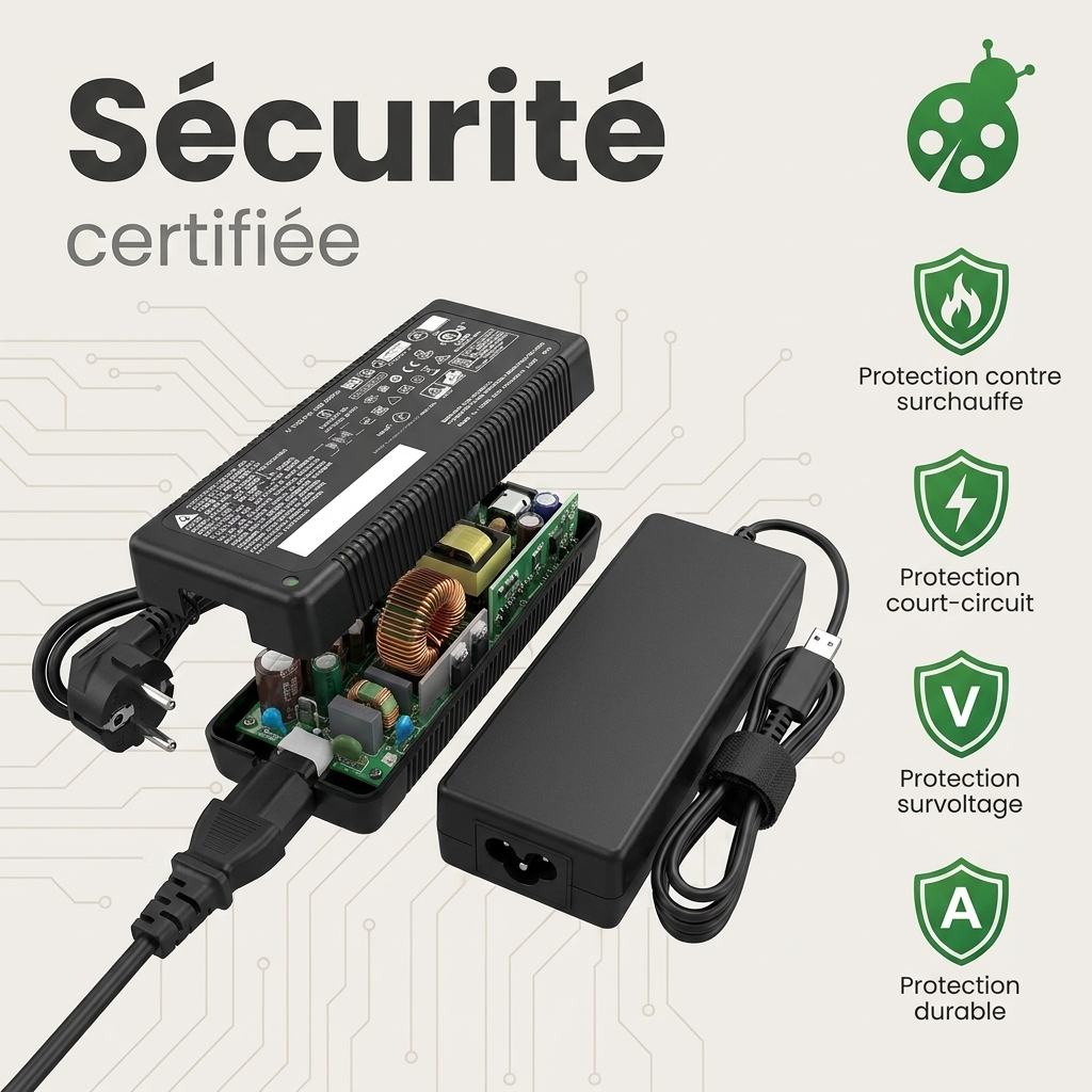 Chargeur ordinateur portable msi gp76