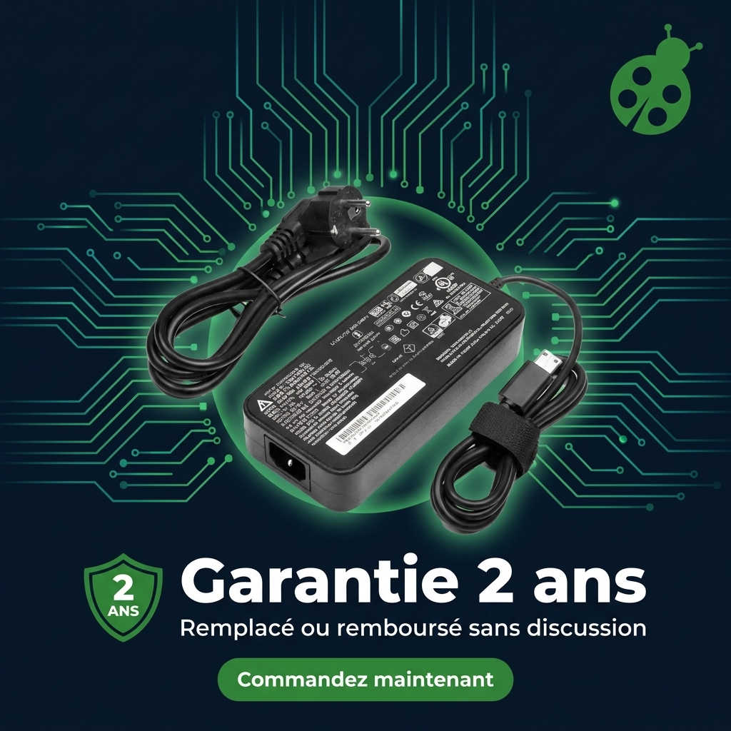 Chargeur ordinateur portable msi gp76