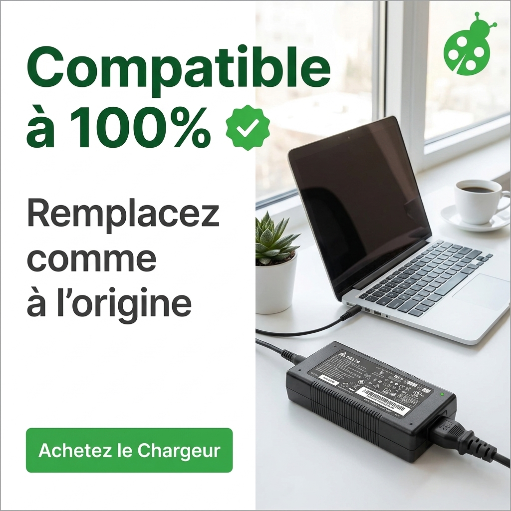 Chargeur ordinateur portable msi gp76
