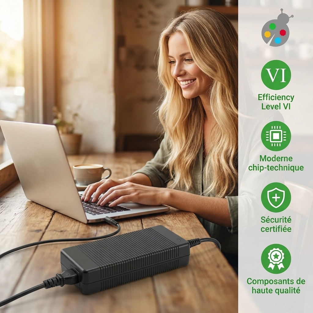 Chargeur ordinateur portable gigabyte p56xt v7 c4k52w10 fr