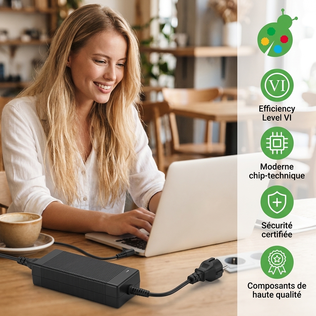 Chargeur ordinateur portable dell latitude 3510