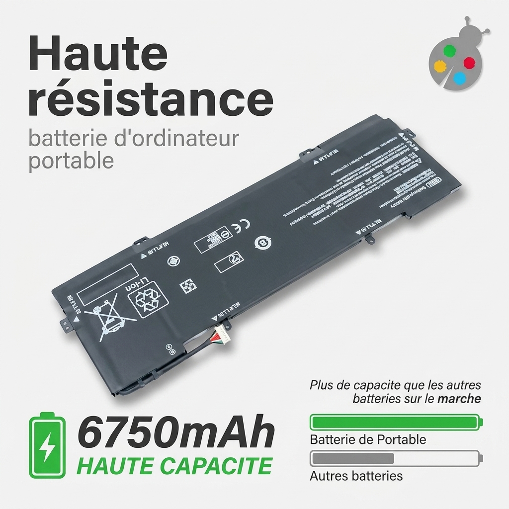 Batterie ordinateur portable hp spectre x360 15 bl005nf