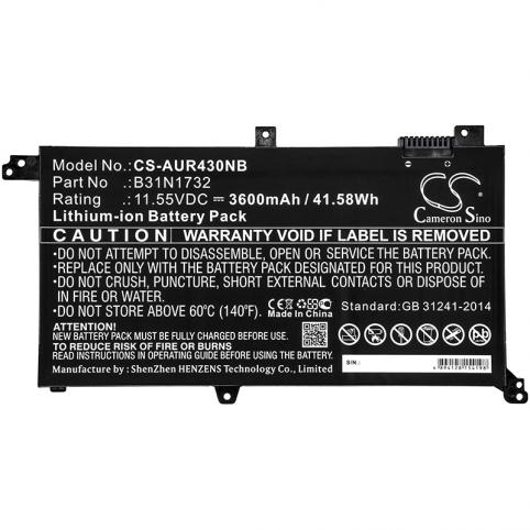 Batterie ordinateur portable asus a571gd al272t