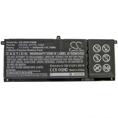 Batterie ordinateur portable dell inspiron 15 7506 2 in 1 p97f