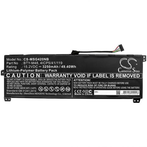 Batterie  msi 4icp5 41 119