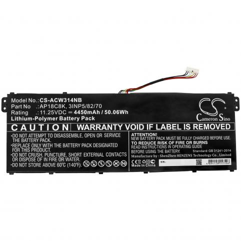 Batterie acer swift 1 sf114 34 p8q7