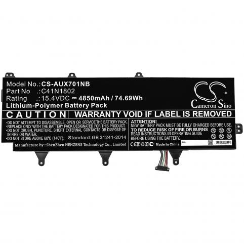 Batterie asus rog zephyrus s gx735gxr