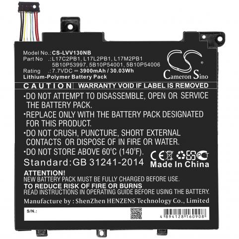 Batterie  lenovo sb10w67231