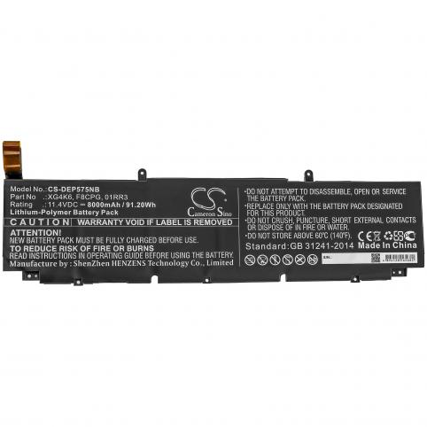 Batterie ordinateur portable dell xps 17 9700 094ck