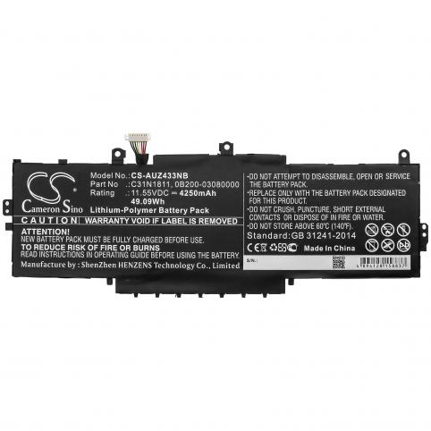 Batterie ordinateur portable asus zenbook 14 ux433fa a6025t
