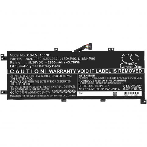 Batterie ordinateur portable lenovo thinkpad l13 gen 2 20vjs07v00