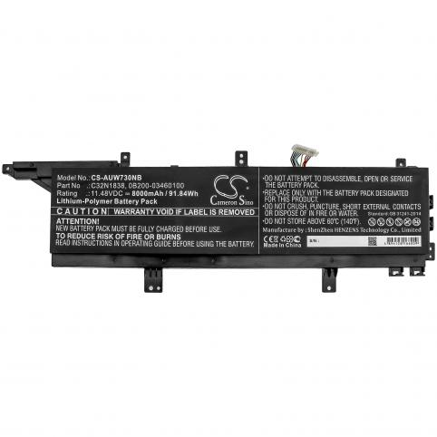 Batterie ordinateur portable asus proart studiobook pro x w730g5t-av011t