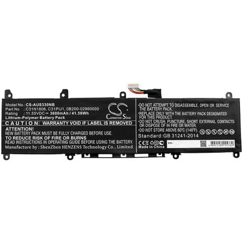 Batterie ordinateur portable asus vivobook s13 s330fa ey038t