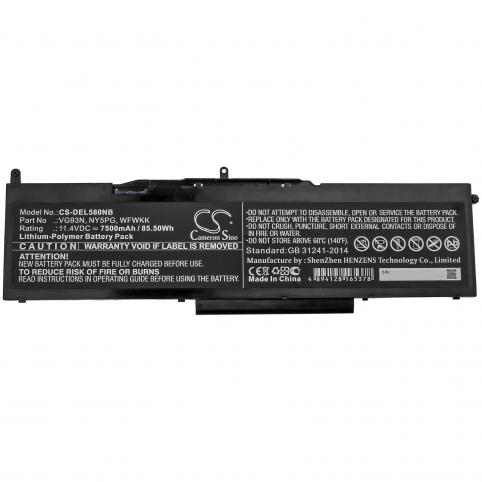 Batterie dell latitude 5580