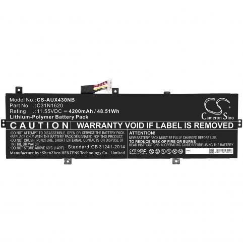 Batterie ordinateur portable asus zenbook ux430ua bs51