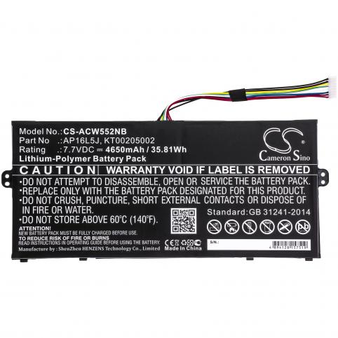 Batterie ordinateur portable acer swift 5 pro sf514 52tp 52lh