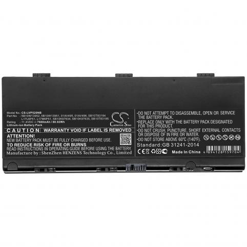 Batterie lenovo thinkpad p52 w00