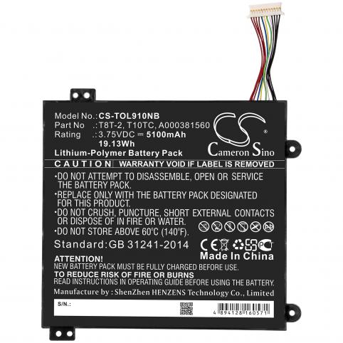 Batterie  toshiba t8t 2