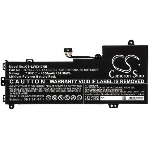 Batterie ordinateur portable lenovo ideapad 510s 13ikb 80v00010ge