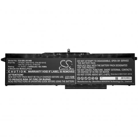 Batterie ordinateur portable dell precision 3541