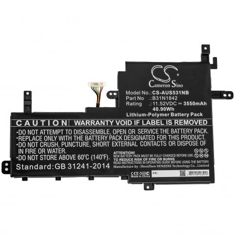 Batterie ordinateur portable asus vivobook s15 s530fa ej269