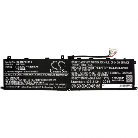 Batterie  msi 0016q3 012