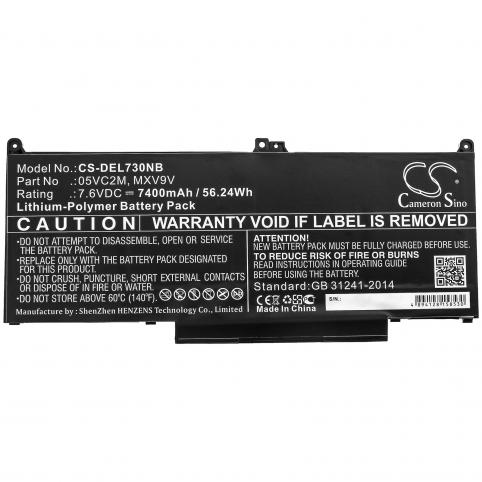 Batterie ordinateur portable dell latitude 7300 p99g