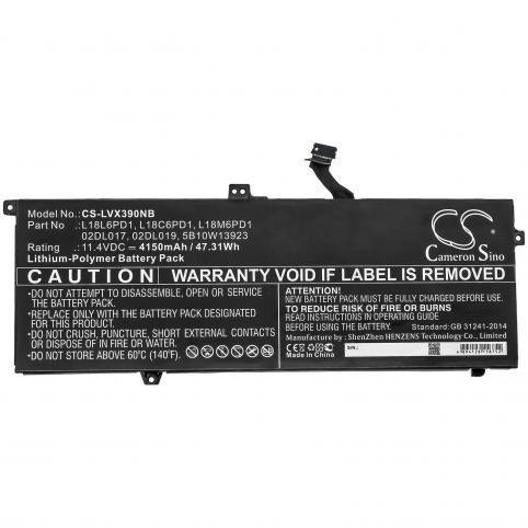 Batterie ordinateur portable lenovo thinkpad x390 20q00039cd