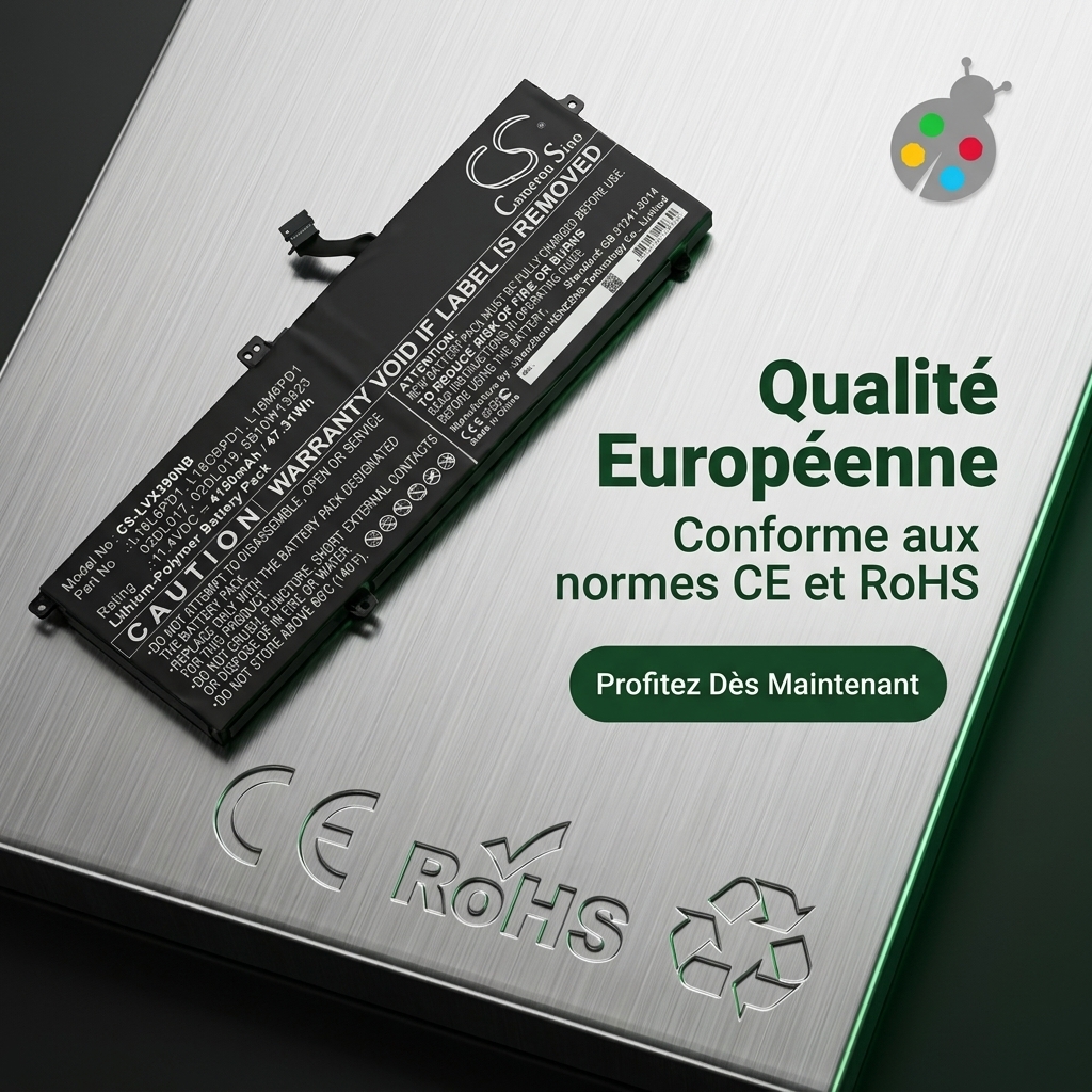 Batterie ordinateur portable lenovo thinkpad x390