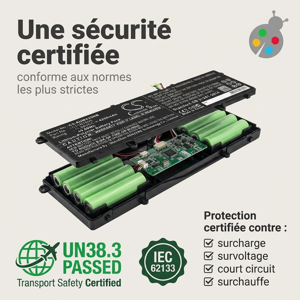 Batterie ordinateur portable asus vivobook 16x x1603za mb157w